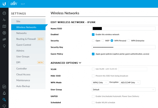 Gastnetzwerk Bei Unifi Access Point Einrichten Krannich Hausautomation